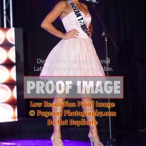 Short Pink pageant/prom dress